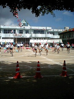 運動会・雨