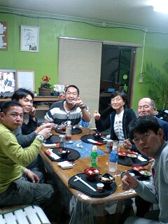 サラサ・元旦の夕食