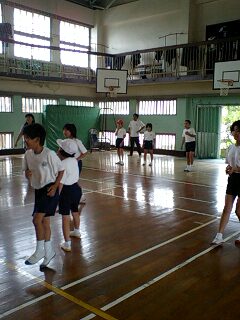 節田小 日曜参観