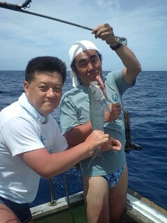 水面休息中・チョィ釣り